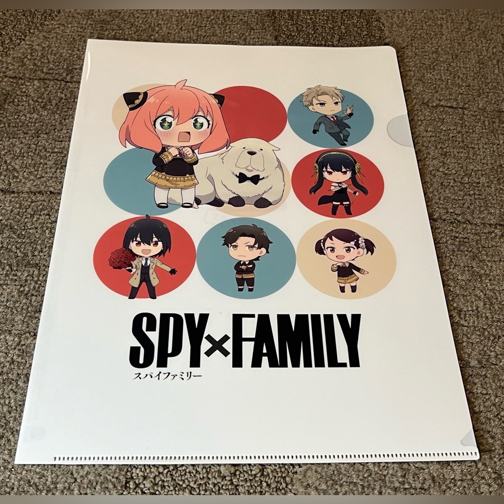 Spy x Family Anya Forger Clear File Folder Japan Exclusive Officially Licensed